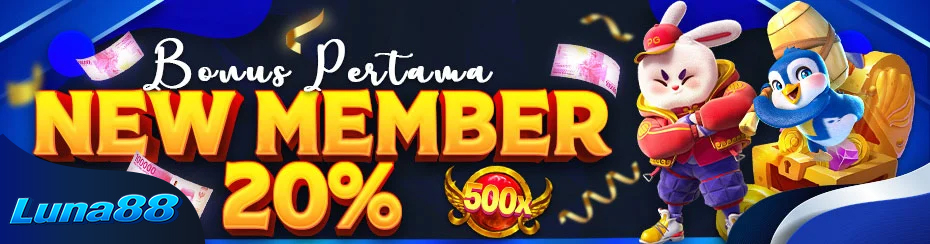Bonus New Member 50%